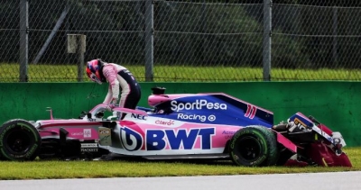 Viernes en Italia - Racing Point: Las Panteras Rosas inician complicadas en el 1er. día de ensayos en Monza