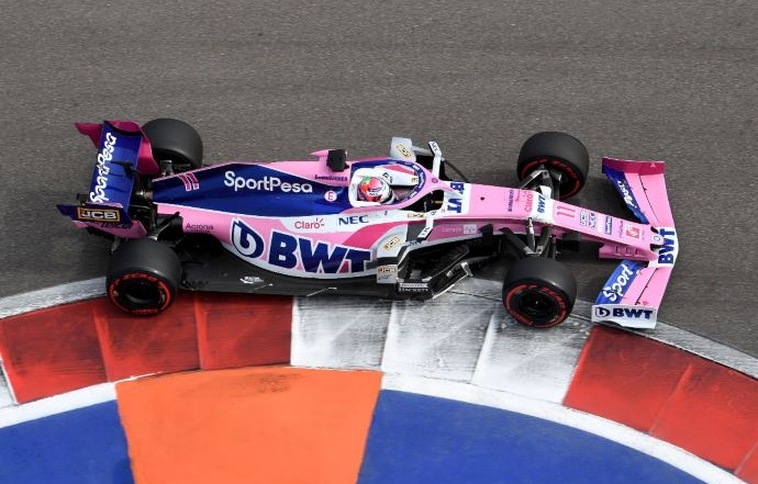 Viernes en Rusia - Racing Point y su escuadra Rosa con un día prometedor frente al Mar Negro