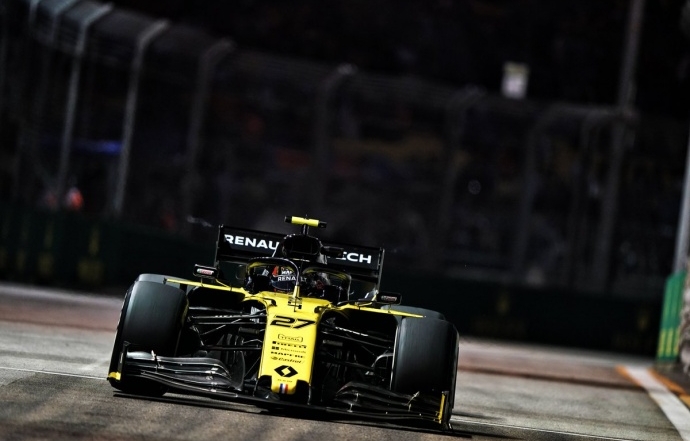 Viernes en Singapur – Renault: Hülkenberg sale con ganas a buscar sitio