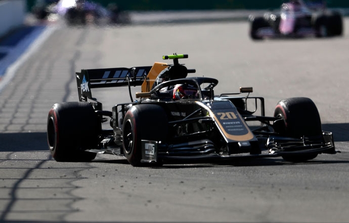 domingo en rusia haas puntos para magnussen