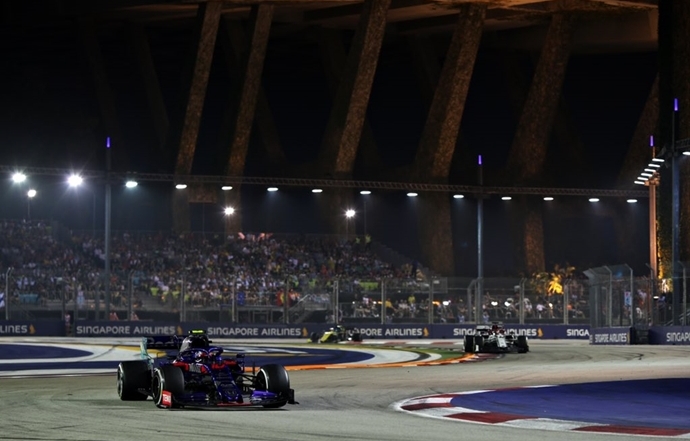 Domingo en Singapur - Toro Rosso: Agridulce fin de semana en la calles de Marina Bay