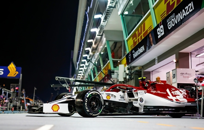 Sábado en Singapur – Alfa Romeo: se quedan en la Q2, pero positivos para la carrera más exigente de la temporada