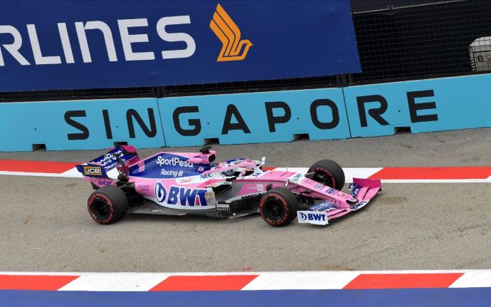 Viernes en Singapur - Racing Point complicado inicio contra 23