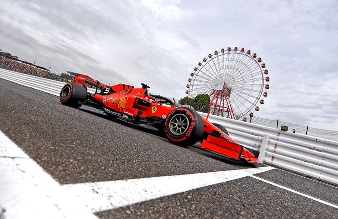 Clasificación en Japón – Vettel sorprende y reclama la pole del GP de Japón con el uno-dos para Ferrari