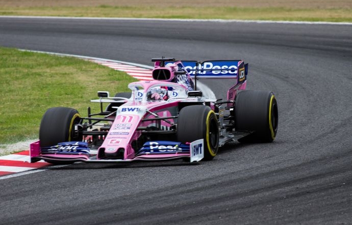 Viernes en Japón - Racing Point sólido en libres 1 y 2 pero con media orden de sushi para llevar desde Suzuka