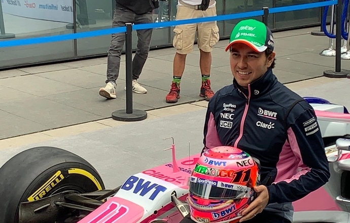 Sergio Pérez, sobre el GP de México: "Es mi mejor momento del año"