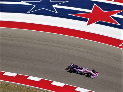 Sábado en Estados Unidos – Racing Point y Checo partirán desde los Pits y Stroll P14 en el Circuito de las Américas