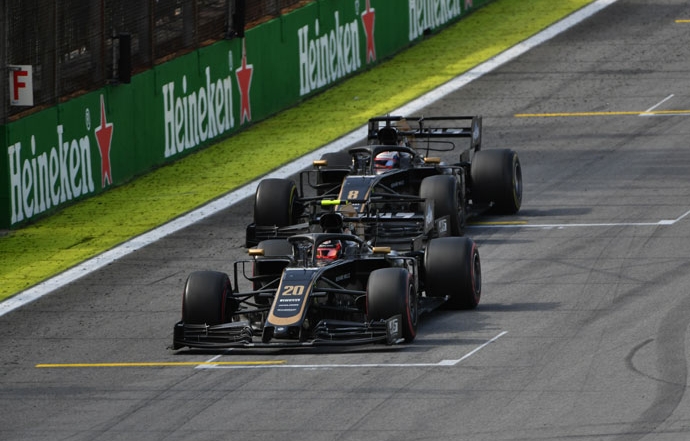 domingo en brasil haas buena carrera sin puntos