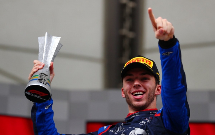 Domingo en Brasil - Toro Rosso: Gasly logra un segundo puesto magistral en el mejor día de su vida