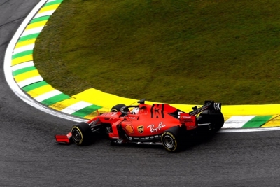 Ferrari igualó por primera vez a Red Bull en el paso por curvas