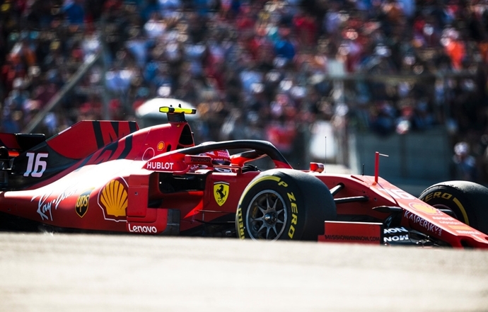 Leclerc perdió 18 caballos de potencia en el GP de los Estados Unidos con la Spec 2