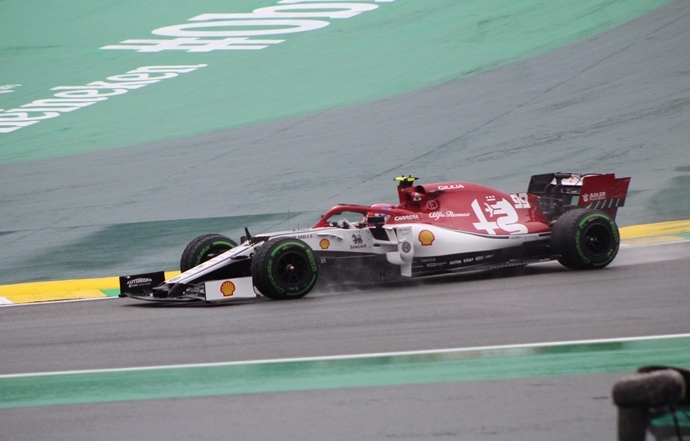 Viernes en Brasil – Alfa Romeo: día positivo para Raikkonen y Giovinazzi a pesar del clima cambiante