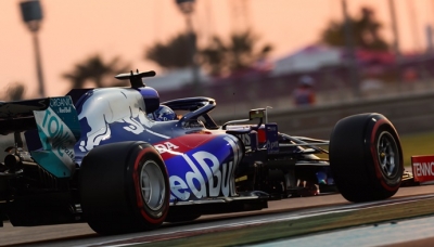 Domingo de Abu Dabi - Toro Rosso: Día de contrastes