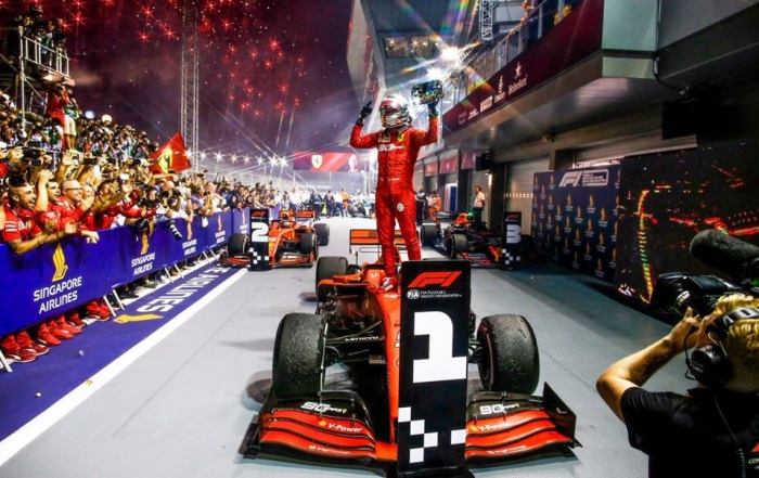 Ferrari reconoce que dejó que Vettel ganara en Singapur