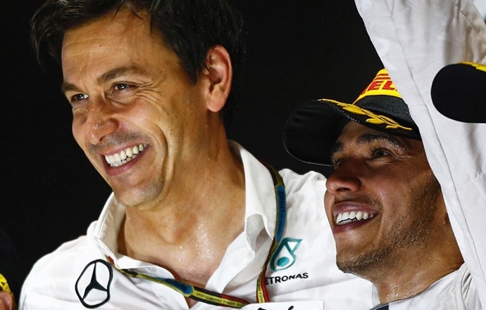 Toto Wolff se muestra seguro sobre si mantendrán a Hamilton más allá de 2020