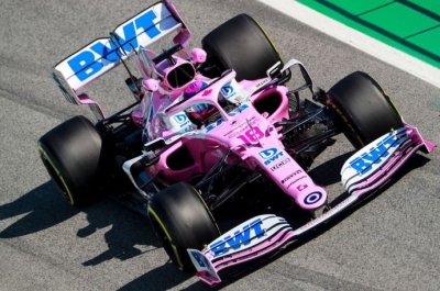 Test F1 2020: Dia 3 - Racing Point termina 1ª etapa de ensayos productiva y aun color de rosa