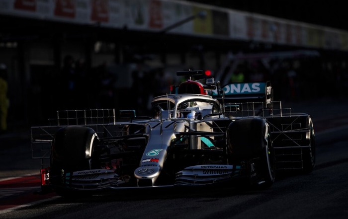 El Mercedes W11, sin transformaciones de Barcelona a Australia