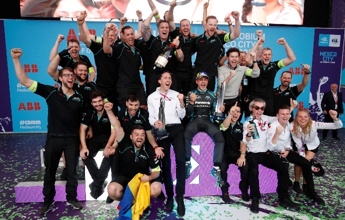 #MexicoEPrix: Evans y el espíritu Jaguar triunfan en tierra azteca