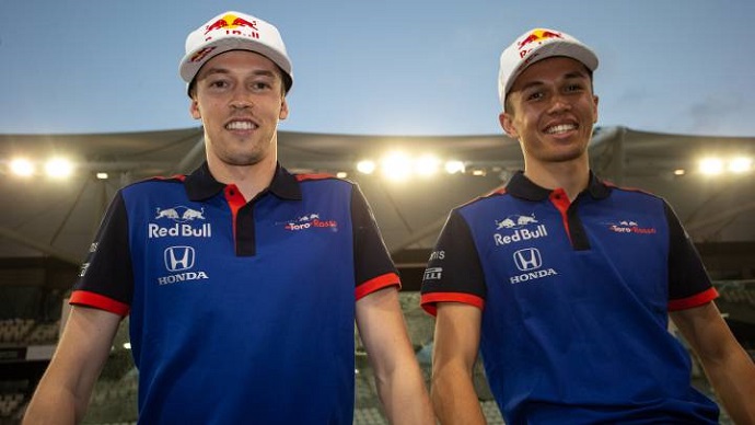 La promoción de Albon a Red Bull no sentó bien a Kvyat