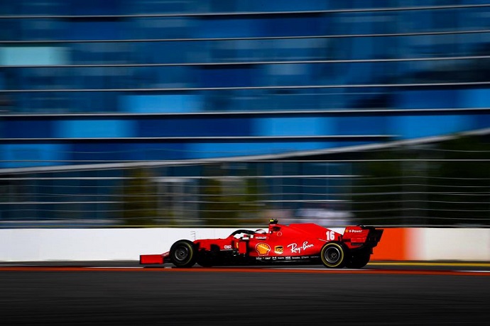 Leclerc, satisfecho con su carrera en Rusia: "Comparado con las últimas carreras, hemos dado un paso adelante"