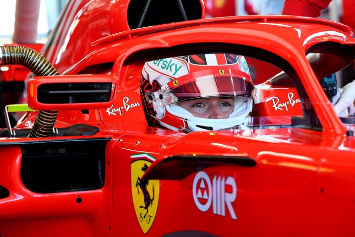 Charles Leclerc regresa a Fiorano con Ferrari