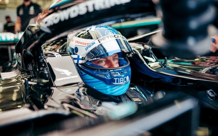 Bottas lidera la primera sesión de entrenamientos libres en Spa, marcada por la meteorología variable