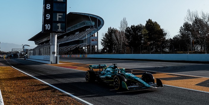 Test F1 2022: Día 2 – Aston Martin cumple con el plan establecido